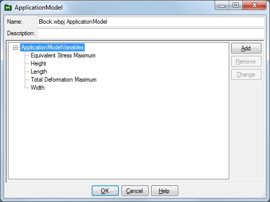 ANSYS Block ApplicationModel Graphic