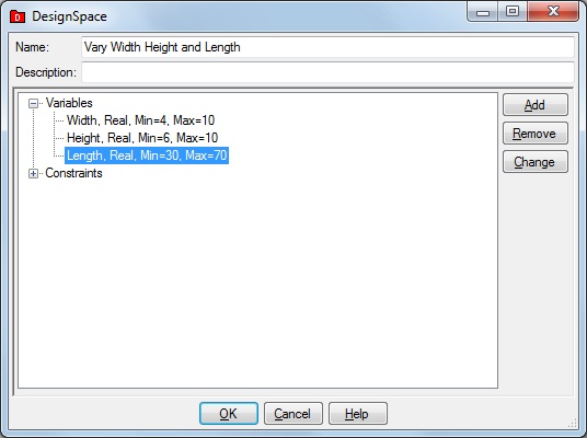 ANSYS Block DesignSpace Graphic