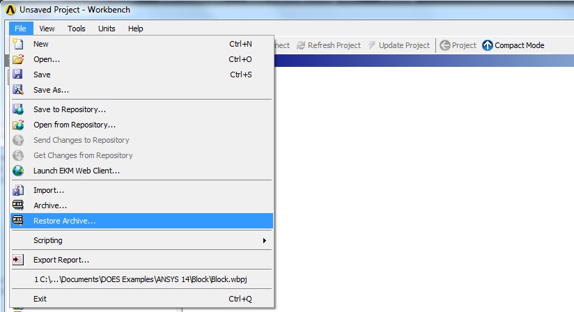 ANSYS Workbench Graphic